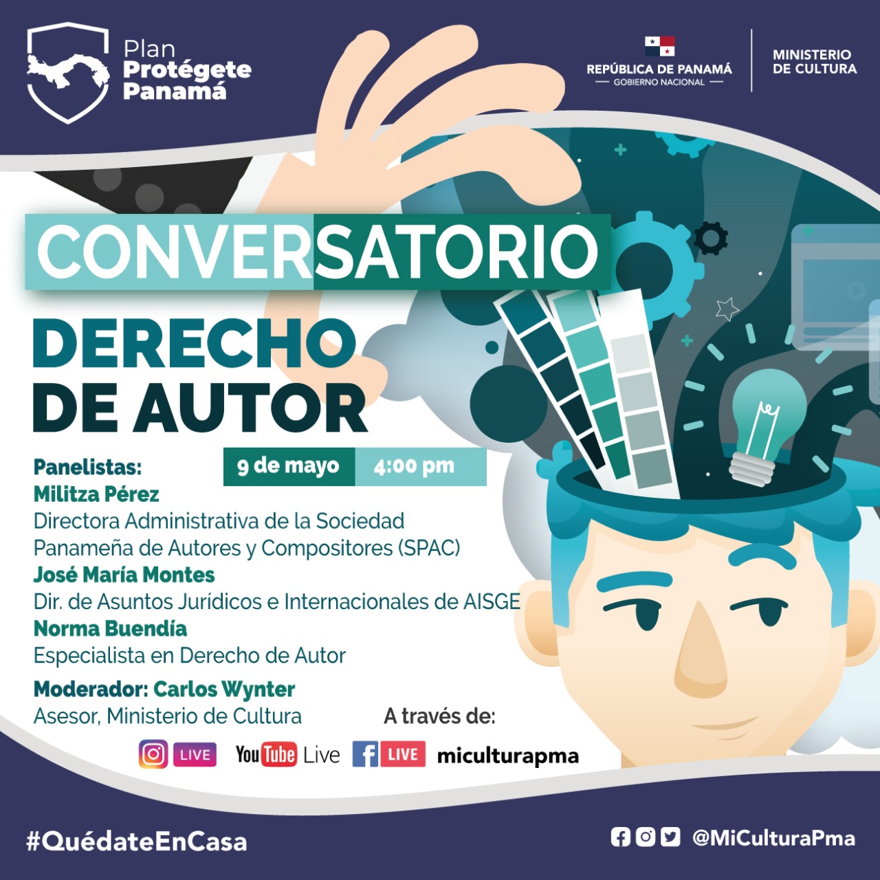 MiCultura invites to discuss copyright and intellectual property