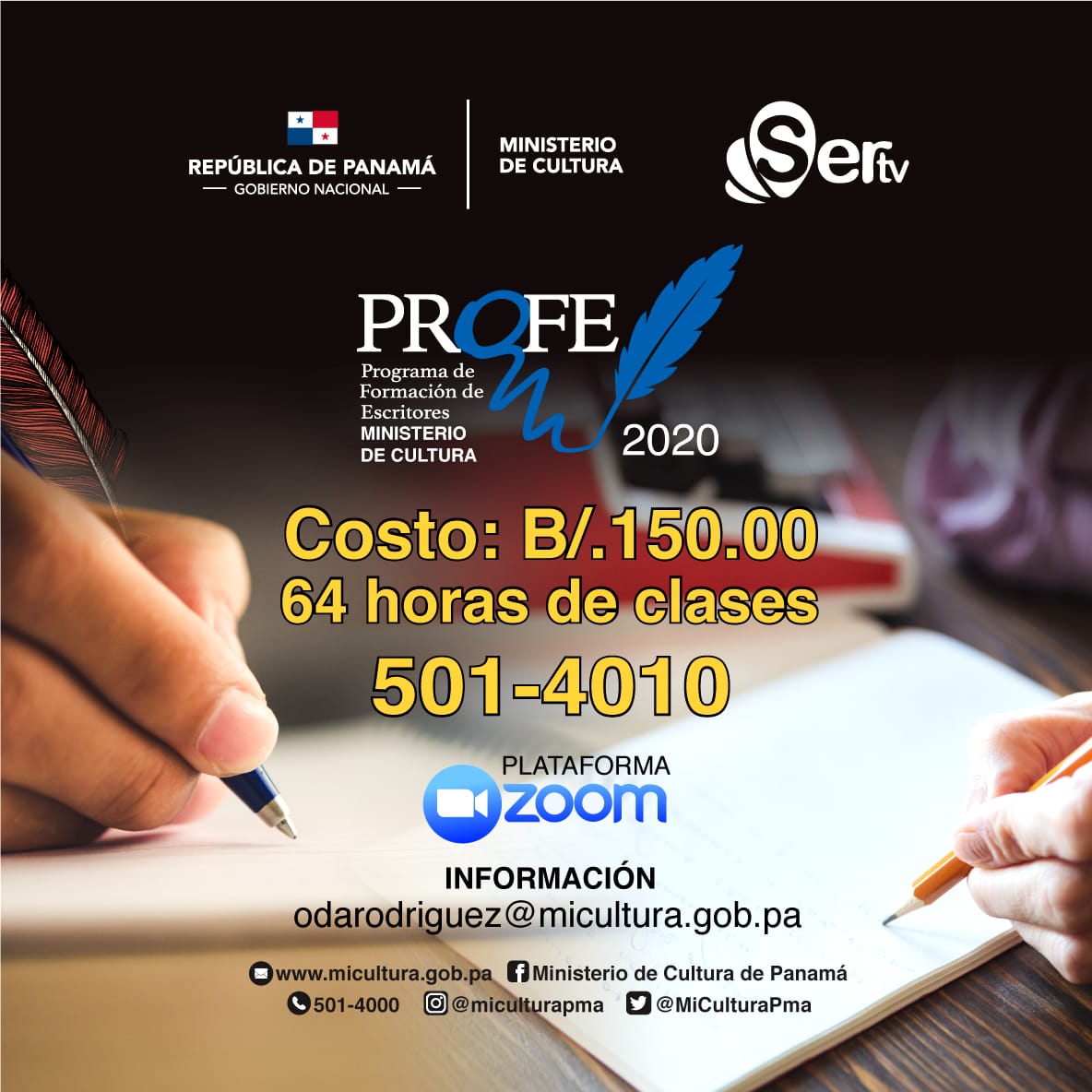 MiCultura promotes Writer Training Program in Virtual Mode