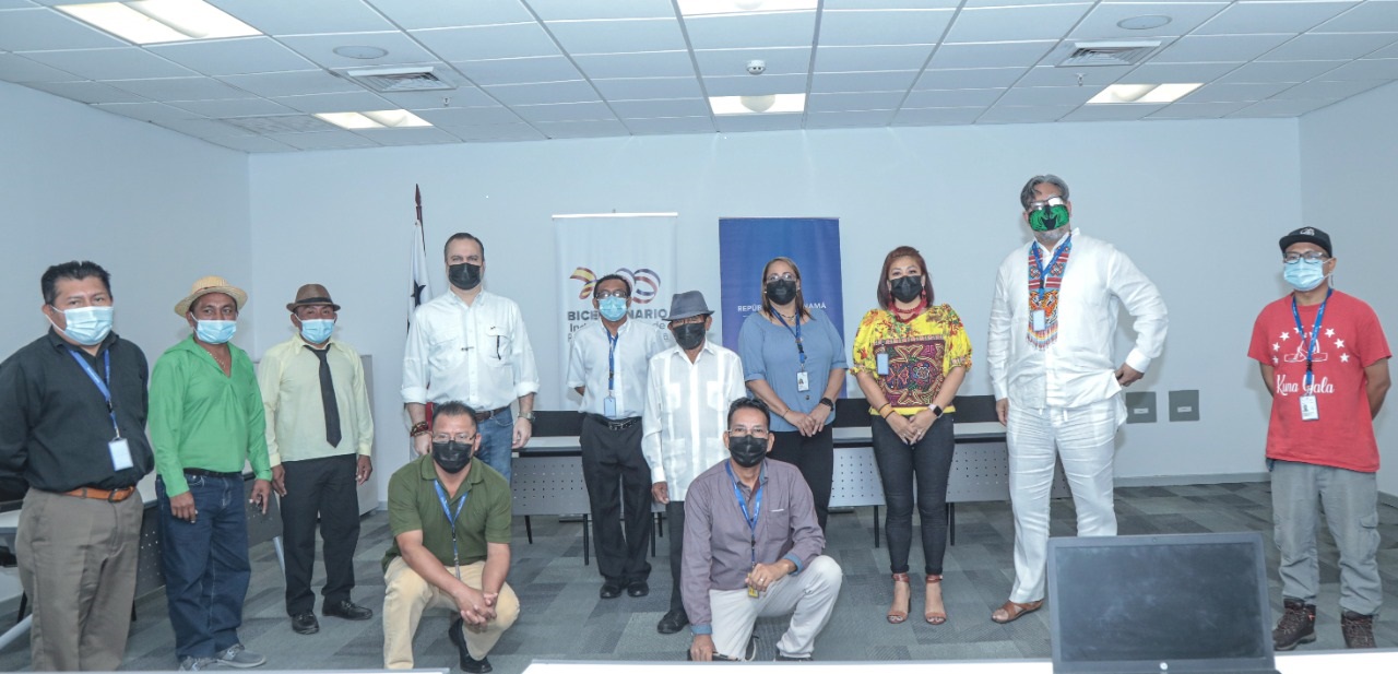 Representatives of Kuna Yala District Reunited with the Deputy Minister of Culture