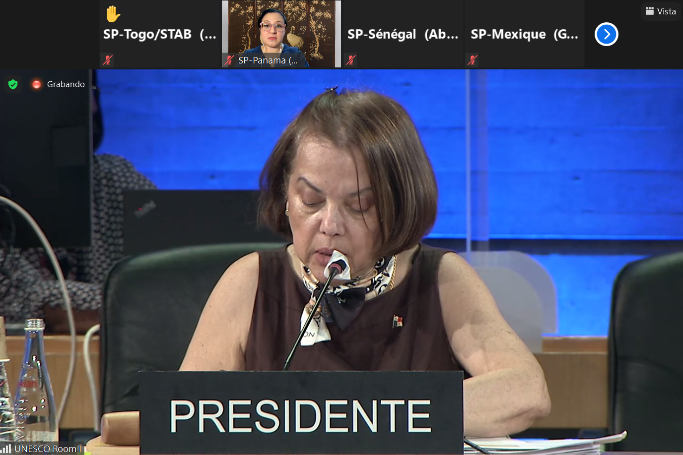 Panameña es Presidenta de Octava Sesión de Unesco sobre protección de patrimonio cultural subacuático
