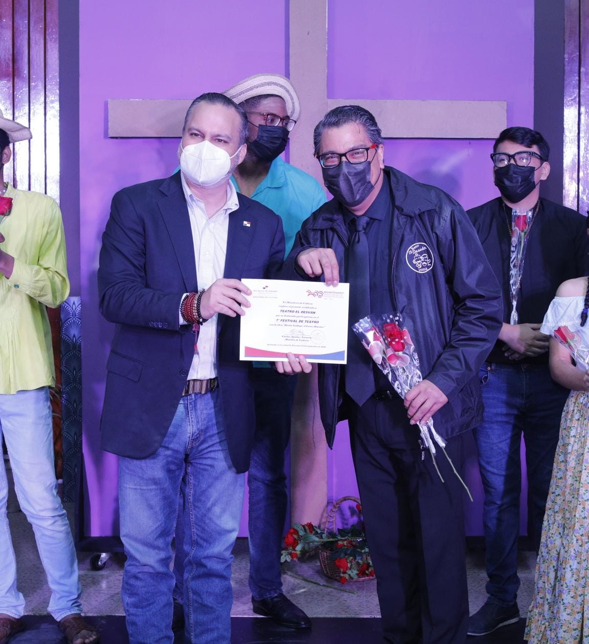 With the work "Héctor Gallegos: The great master" began Teatro Festival