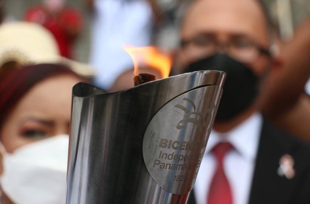 Bicentennial symbol reached San Miguelito