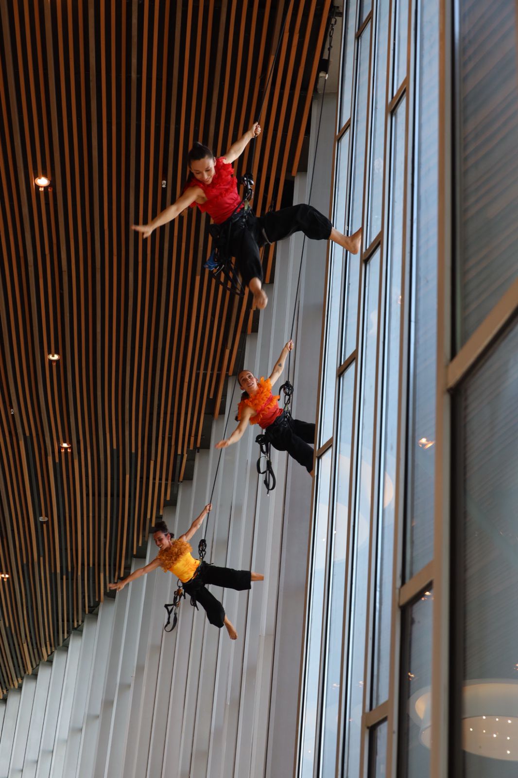 Con danza aérea se inaugura el Encuentro de Danza 2022