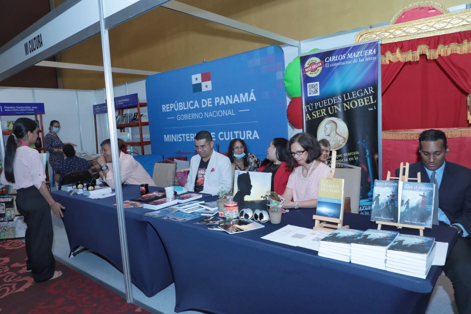 Ministry of Culture offers literary and educational diversity at the fair of the book 2022