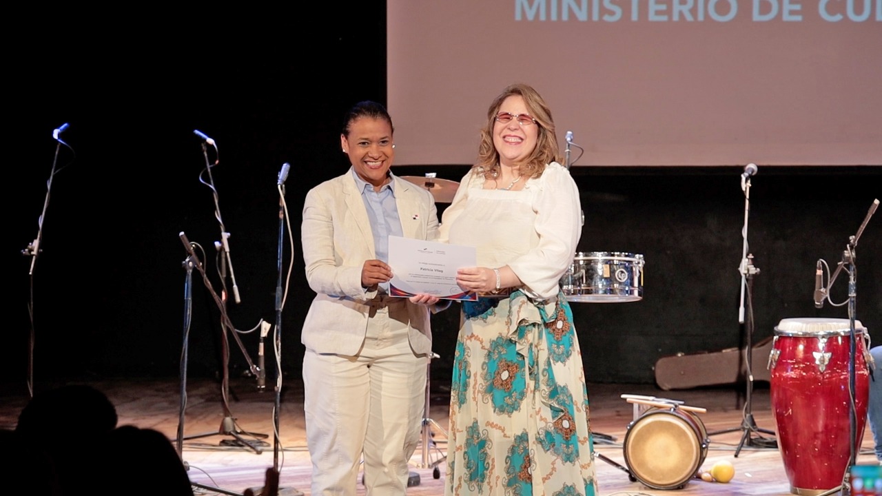 MINISTERIO DE CULTURA RINDE HOMENAJE A MÚSICOS