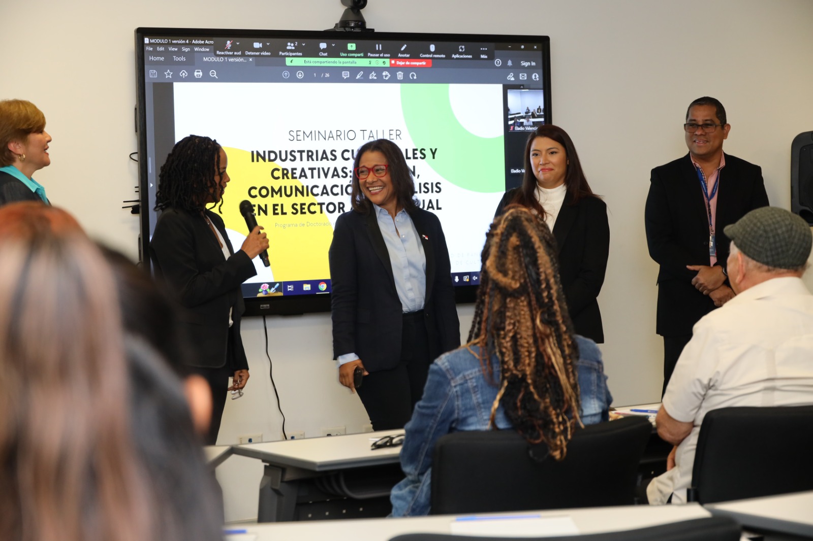 MiCultura promotes analysis and dialogue among cultural and creative actors through workshop