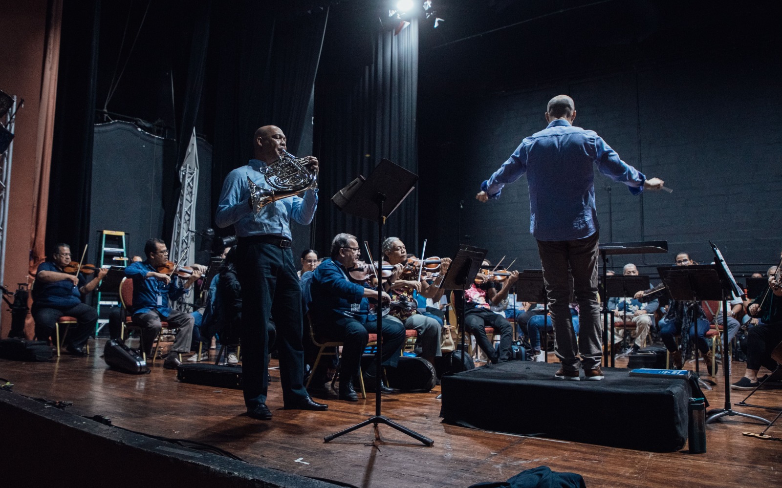 <strong>NIÑOS DE KINDER Y PREKINDER DISFRUTAN DE ENSAYO DE LA ORQUESTA SINFÓNICA EN EL TEATRO BALBOA</strong>