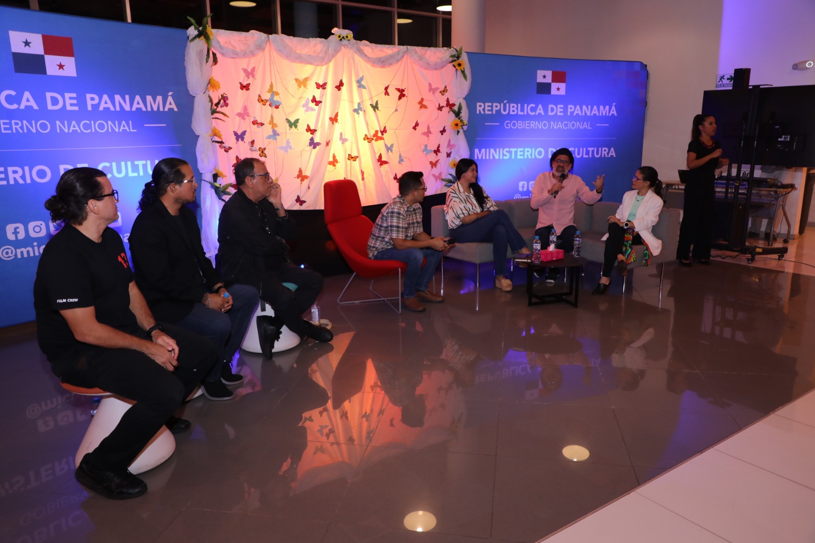 They organize talk and film and art exhibition to talk about suicide