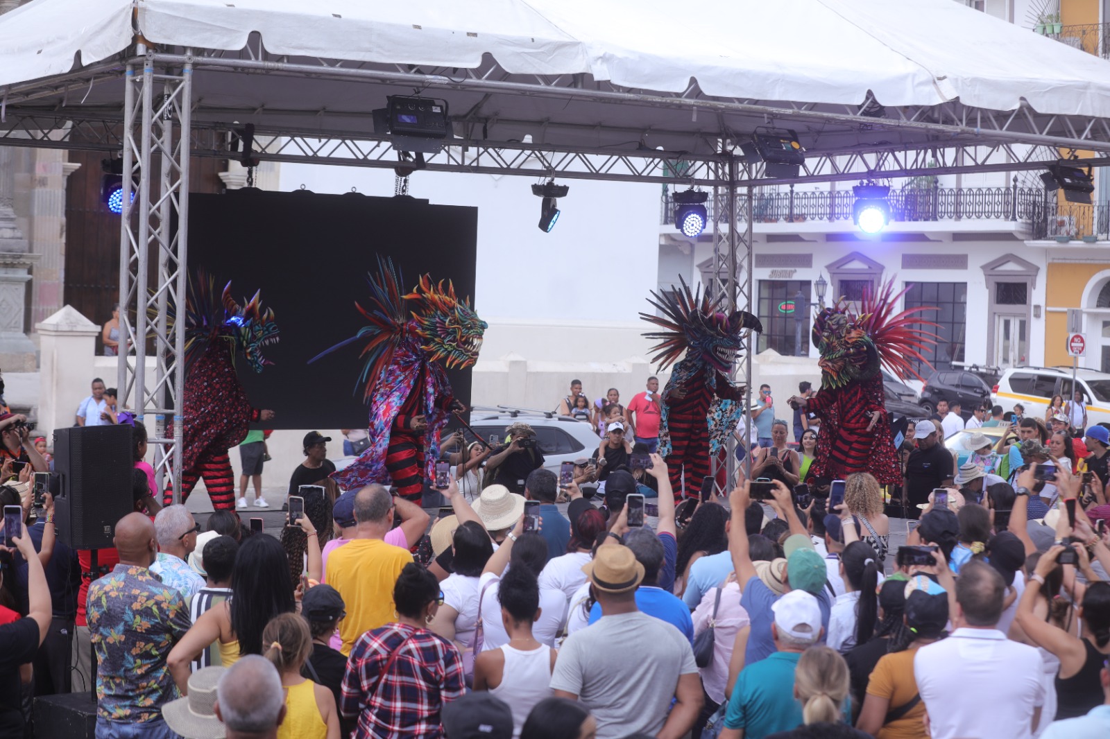 <strong>Muestra de tradición y cultura con Festival de Diablos en el Casco Antiguo</strong>