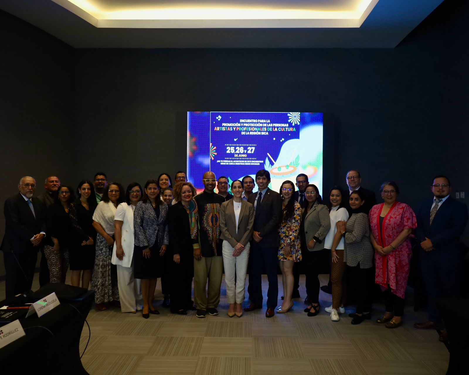 Se celebra el primer Encuentro para la Promoción y Protección de las Personas Artistas y Profesionales de la Cultura de la Región SICA