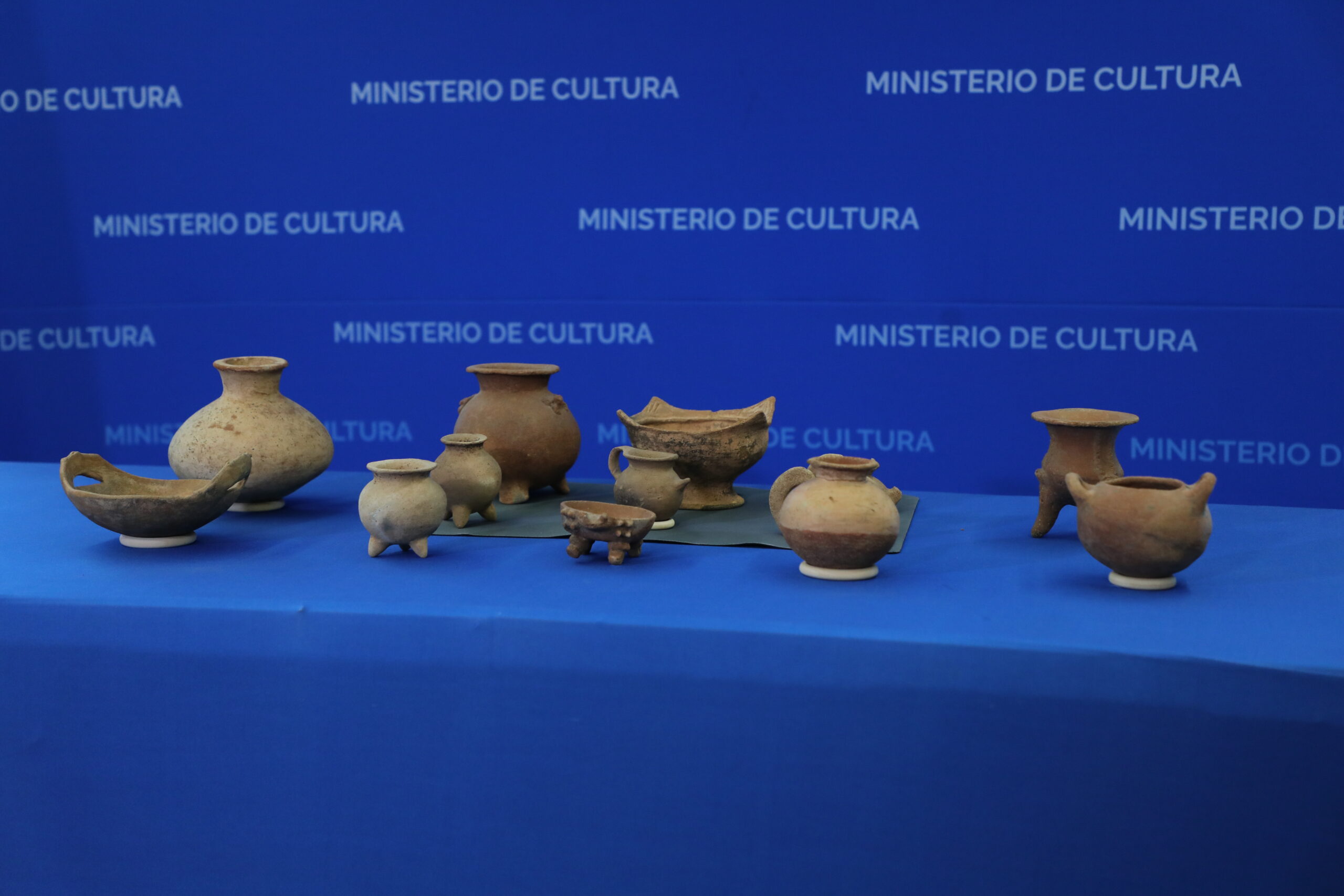 Ministerio de Cultura recibe piezas arqueológicas precolombina repatriadas