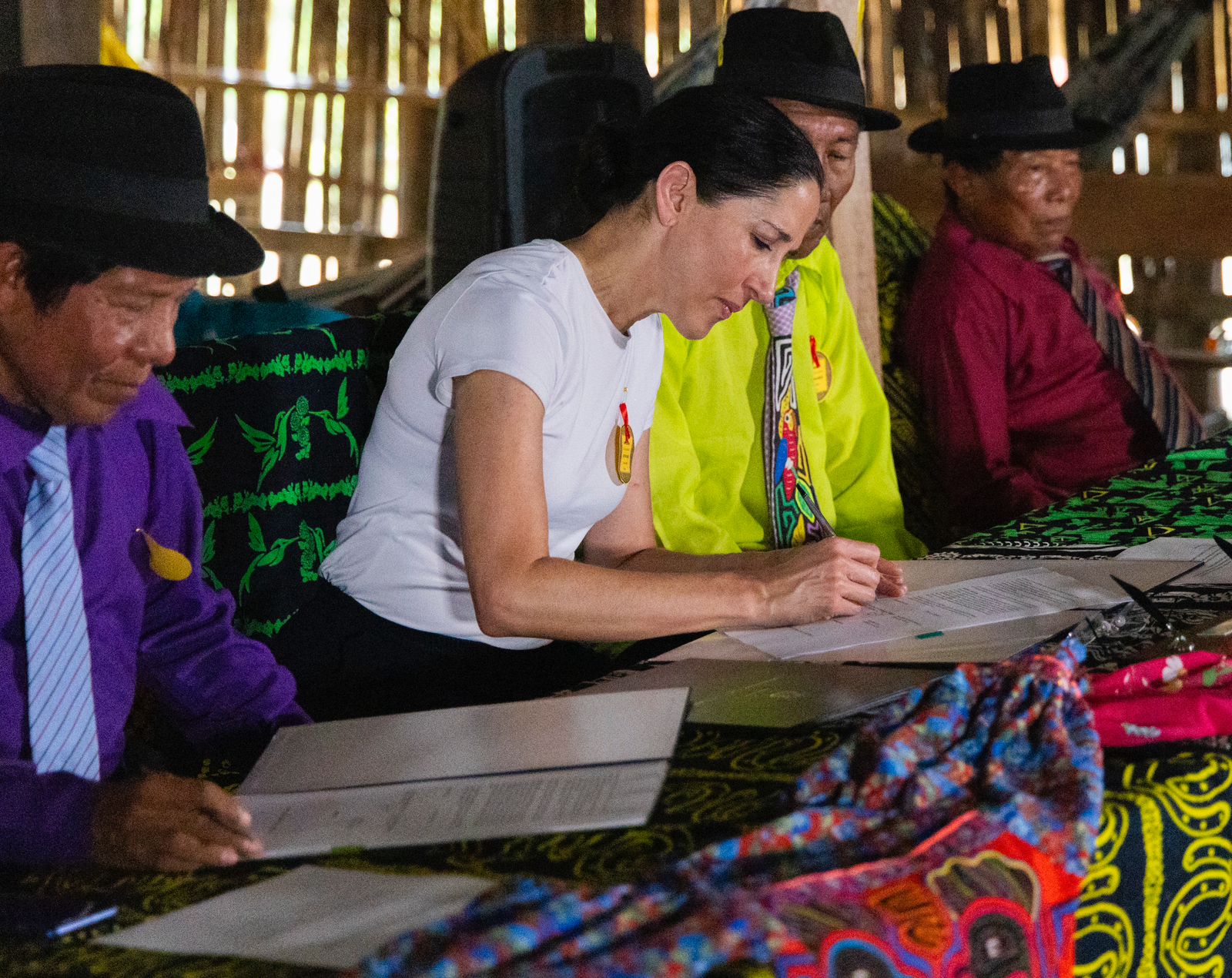 MiCultura signing historic agreement with the Kuna region of Kadugandi