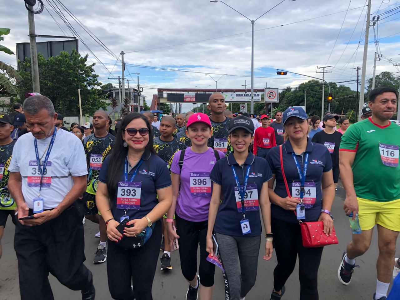 Ministerio de Cultura se suma a la Primera Caminata Familiar Inclusiva Interinstitucional 5K “Con Paso Firme” en Chiriquí