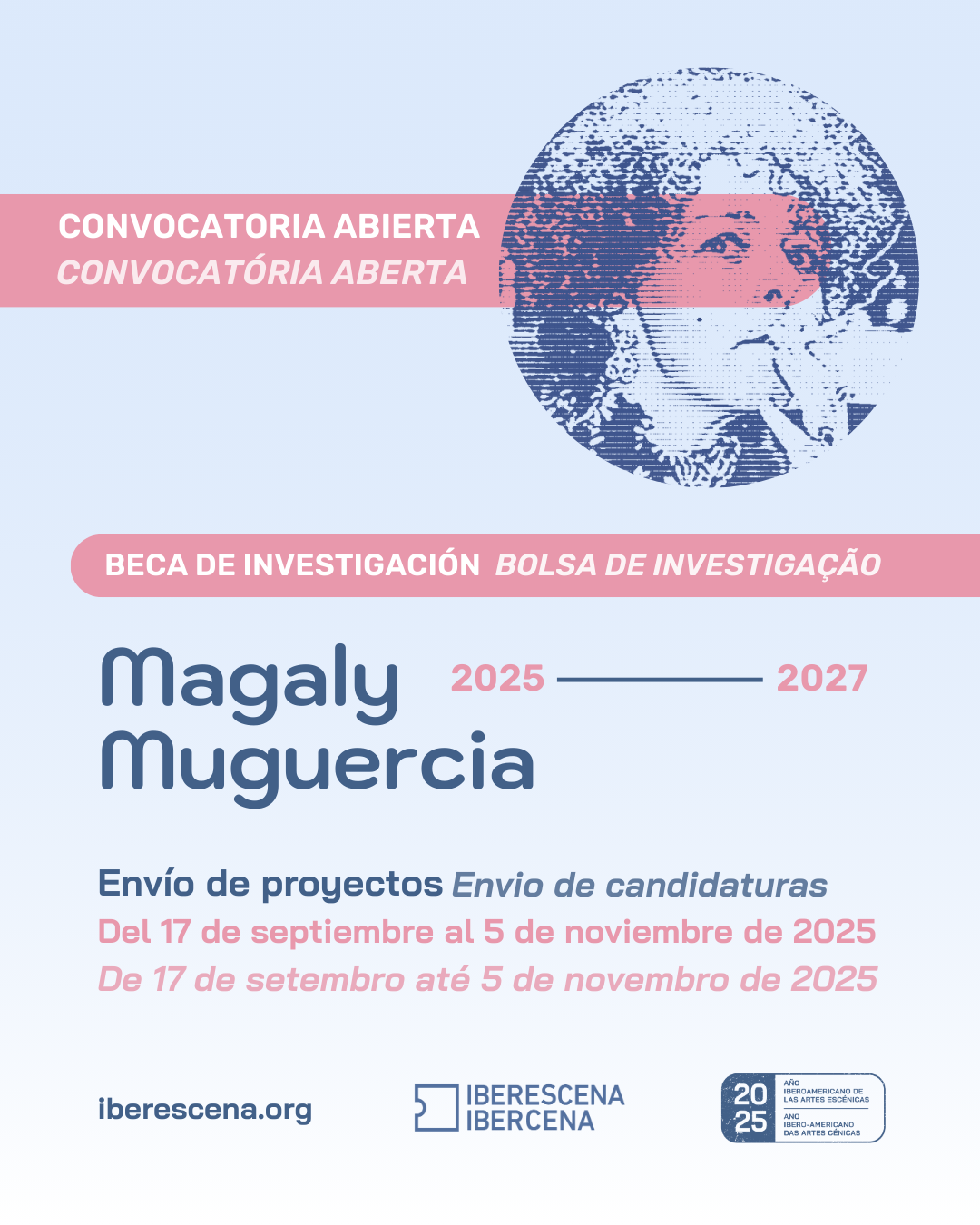 IBERESCENA abre convocatoria para la Beca de Investigación Magaly Muguercia 2025-2027