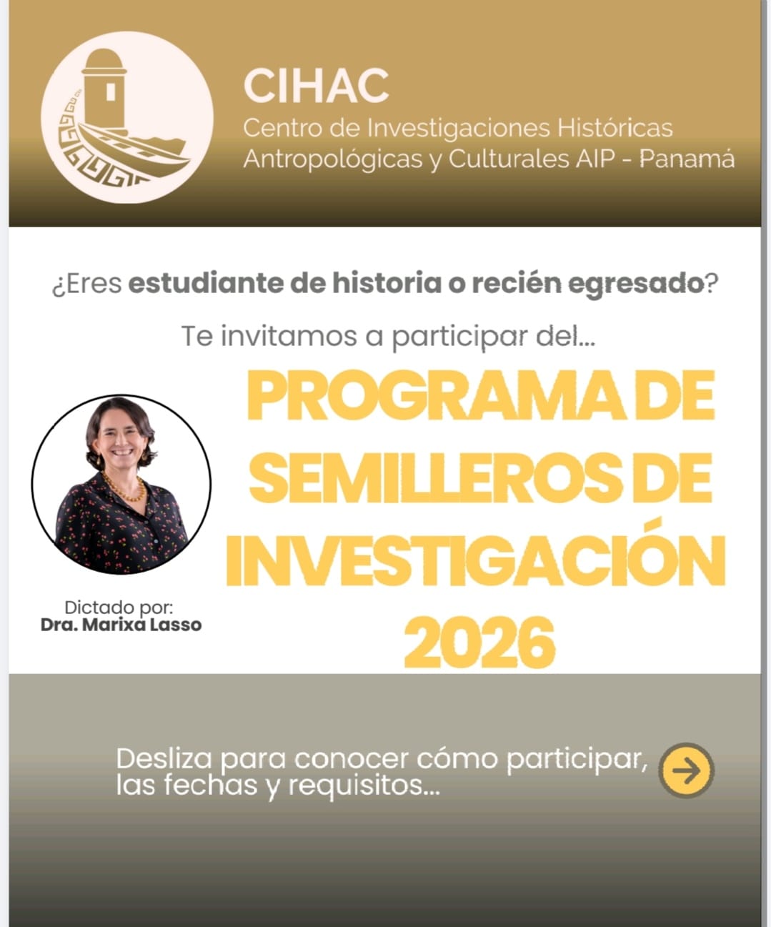CIHAC-AIP Opens Call for Research Semillero Program 2026