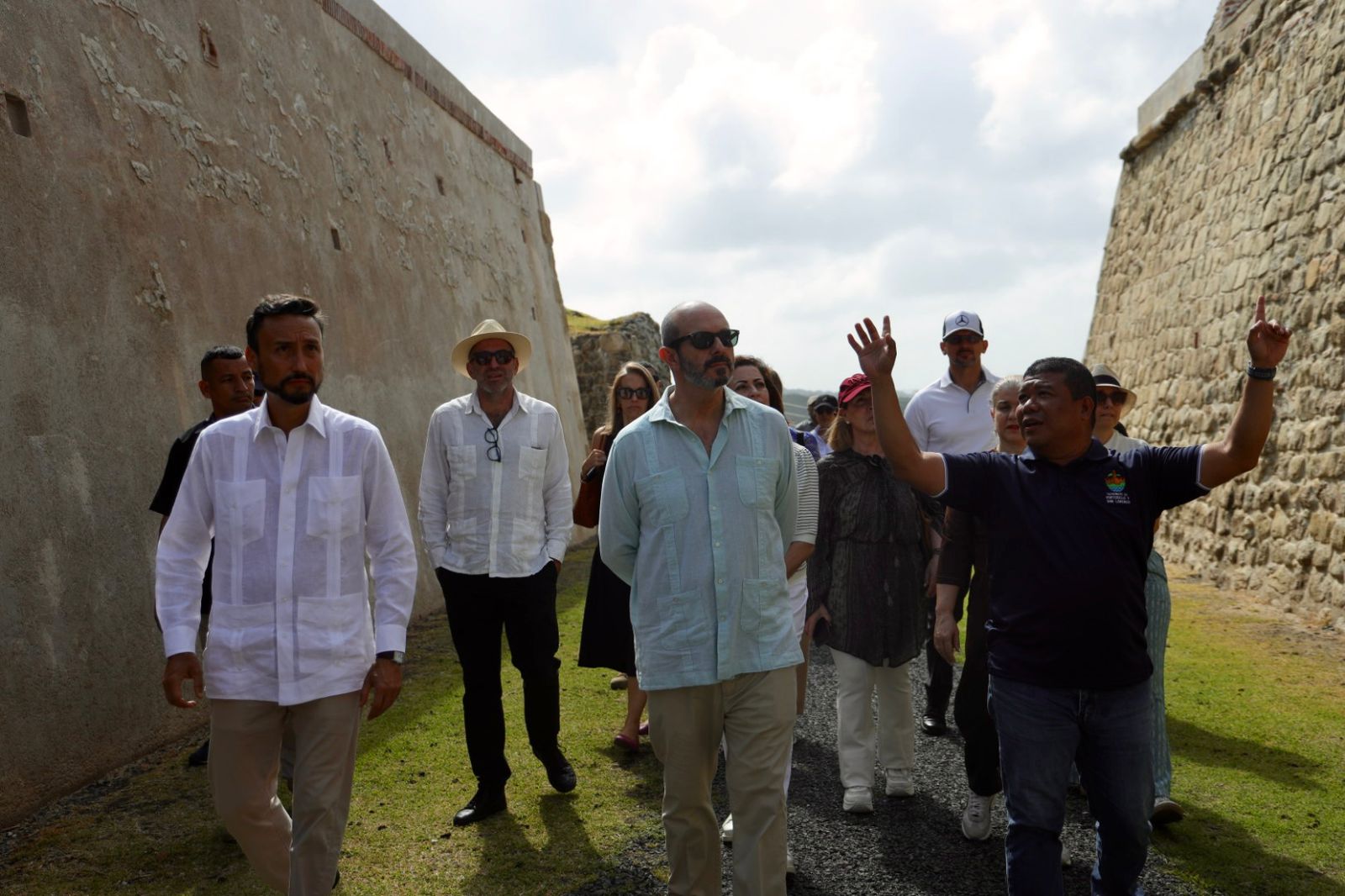Spanish Senate President Visits San Lorenzo Fort